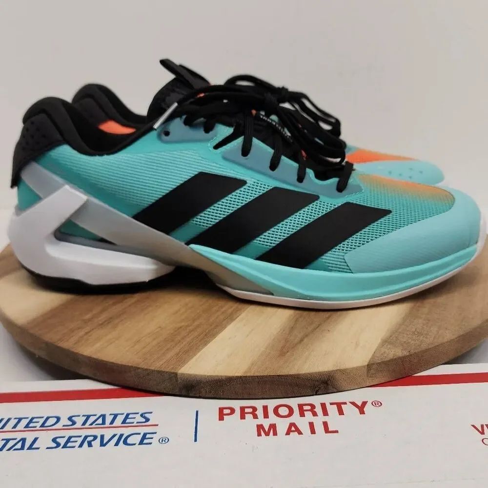 AdidasâAdizero Ubersonic 5 Mens Size 9 Color Flash Aqua